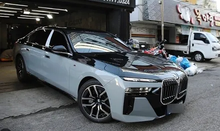BMW 7시리즈 투톤랩핑 최초작업 결과는?! / 인천 남동 구월동