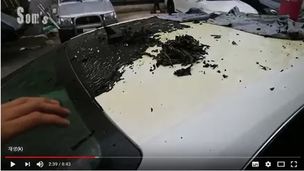 기블리  3M사틴블랙 전체랩핑 간단작업기 / 인천 남동 구월동