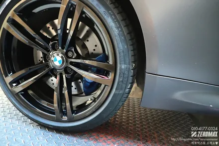 BMW 고성능 차량 M4 휠복원 으로 새 휠처럼 :) / 인천 남동 구월동
