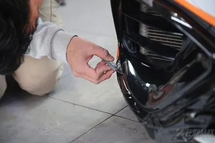 벤츠 AMG CLA45s 크롬딜리트 시공과 카본 랩핑 / 인천 남동 구월동