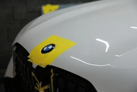 인천 랩핑 BMW X6 사틴다크그레이 전체 & 블랙유광 루프스킨 시공 / 인천 남동 구월동
