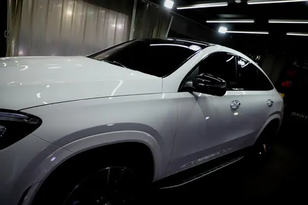 GLE 400d 사틴뱀파이어레드 자동차 전체랩핑 결과물은?? / 인천 남동 구월동