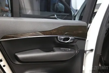 볼보 XC90 실내 랩핑 우드 교체 시공 / 인천 남동 구월동