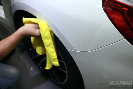 BMW Z4 이노즈텍 미드나잇그린 고광택 랩핑 시공[인천 제로맥스] / 인천 남동 구월동