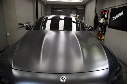 인천 전체랩핑을 통해 GT 43/63 AMG 에이버리 사틴다크블루 사틴계열 2번시공!! / 인천 남동 구월동