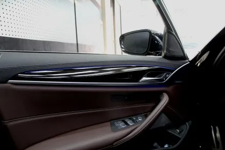 BMW 5시리즈 실내랩핑 꼭 하세요!2번하세요!!3번하세요!!! #리얼카본 / 인천 남동 구월동