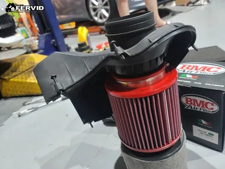{아우디 D4 S8 V8 TFSI} BMC 반영구 튜닝 순정형 흡기필터 교체 디야드 합성유 엔진오일 교환