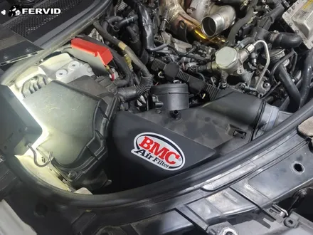 {아우디 D4 S8 V8 TFSI} BMC 반영구 튜닝 순정형 흡기필터 교체 디야드 합성유 엔진오일 교환
