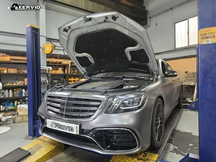 {벤츠 W222 S350d} 어퍼암 로워암 스트럿암 앞하체 교체 W222 S클래스 어퍼암 로워암 스트럿암 양쪽 전량 교체— 퍼비드 모터스