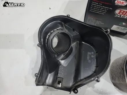{아우디 D4 S8 V8 TFSI} BMC 반영구 튜닝 순정형 흡기필터 교체 디야드 합성유 엔진오일 교환