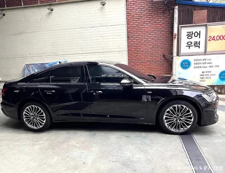 아우디 A6 후퍼옵틱 프나세 썬팅 / 인천자동차썬팅전문 / 남동구 구월동