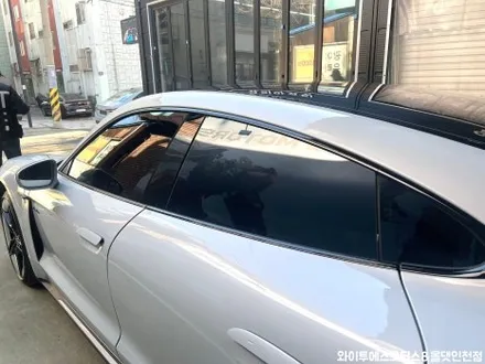 포르쉐 타이칸 4S 하버캠프 세라믹본드 썬팅 /인천수입차썬팅전문썬팅전문 / 남동구 구월동