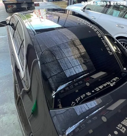 벤츠 E200 AV 글라스틴트 로데 썬팅! 인천 썬팅 전문 / 남동구 구월동