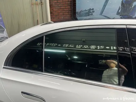 벤츠 E200 AV 글라스틴트 선셋 썬팅 / 인천자동차썬팅전문 / 남동구 구월동