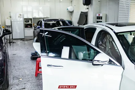 인천 글라스틴트 로데 RODE 열차단 썬팅 벤츠 E300 아방가르드 / 남동구 구월동