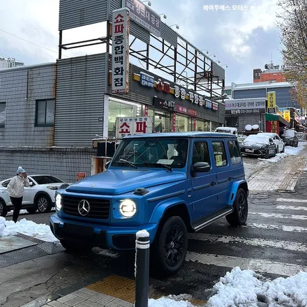 국내1호 벤츠 지바겐 전기차 G580, 와이투에스모터스로 입고 되었습니다!! / 인천썬팅전문 / 남동구 구월동