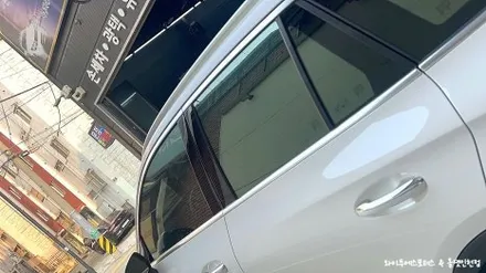 벤츠 GLC300 글라스틴트 선셋 반사썬팅과 세로그릴 / 인천썬팅잘하는곳 / 남동구 구월동