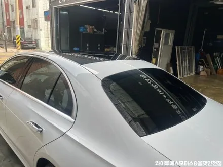 벤츠 E200 AV 글라스틴트 선셋 썬팅 / 인천수입차썬팅전문 / 남동구 구월동