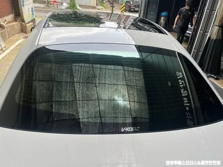벤츠 E200 AV 브이쿨 K 썬팅 / 인천 자동차썬팅 잘하는곳 / 남동구 구월동
