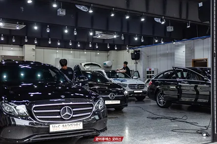 인천 글라스틴트 로데 RODE 열차단 썬팅 벤츠 E300 아방가르드 / 남동구 구월동