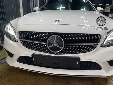 [인천썬팅] 벤츠 C220d 글라스틴트 선셋 다이아몬드그릴 인천다이아몬드그릴 / 남동구 구월동