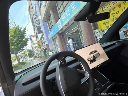테슬라 모델Y 브이쿨TK 썬팅 /인천테슬라썬팅전문 / 남동구 구월동