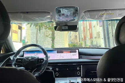 제네시스 G80 신차패키지 루마 버텍스900 썬팅후기 / 인천신차패키지전문 / 남동구 구월동