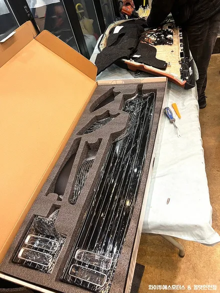 벤츠 S450  글라스틴트 선셋 썬팅 & 피아노 트림 / 인천자동차튜닝전문 / 남동구 구월동
