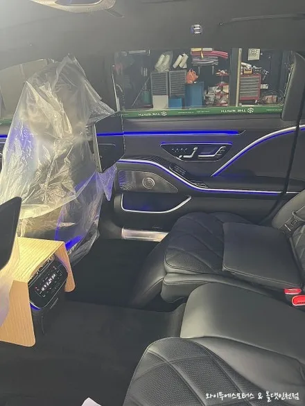 벤츠 마이바흐 S580 글라스틴트 로데 썬팅 / 인천수입차썬팅전문 / 남동구 구월동