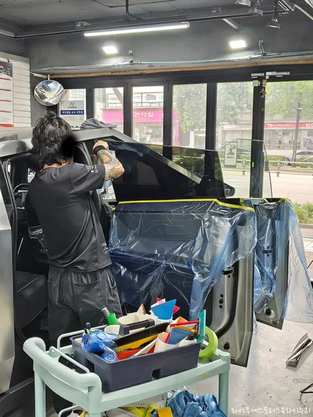 테슬라사이버트럭 하버캠프 세라믹본드 썬팅! /인천테슬라썬팅전문 / 남동구 구월동