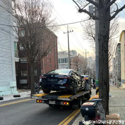 BMW 530e 글라스틴트 레이니블루 썬팅 / 남동구 구월동