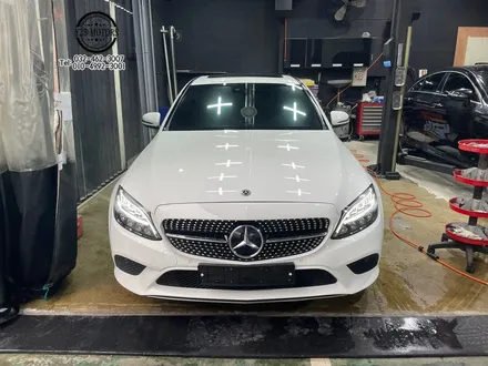 [인천썬팅] 벤츠 C220d 글라스틴트 선셋 다이아몬드그릴 인천다이아몬드그릴 / 남동구 구월동