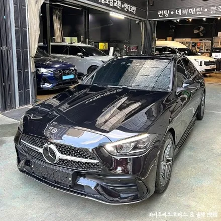 벤츠 C200 AMG line 인천 후퍼옵틱 프나세+클래식 썬팅 / 남동구 구월동