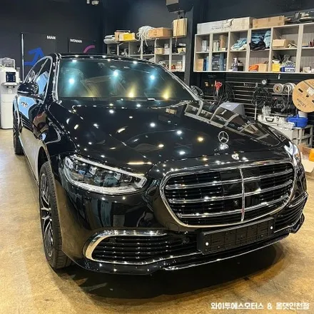 벤츠 S450  글라스틴트 선셋 썬팅 & 피아노 트림 / 인천자동차튜닝전문 / 남동구 구월동