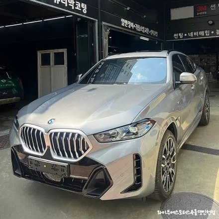 BMW X6 블락포디 비바스카이블루 썬팅 / 인천썬팅잘하는곳 / 남동구 구월동