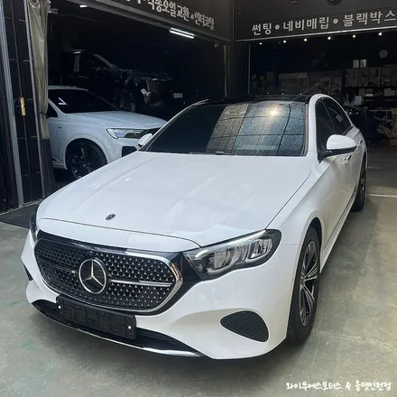 벤츠 E200 후퍼옵틱 프나세 썬팅 / 인천남동구썬팅 / 남동구 구월동