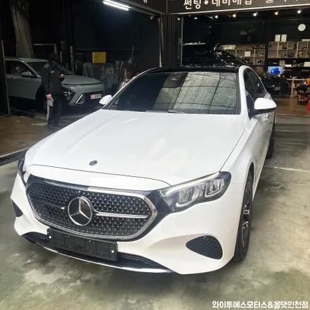 벤츠 E200 AV 글라스틴트 선셋 썬팅 / 인천수입차썬팅전문 / 남동구 구월동