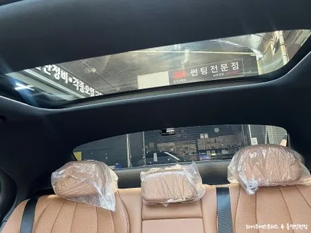 벤츠 E200 글라스틴트 선셋 썬팅 / 인천썬팅잘하는곳 / 남동구 구월동