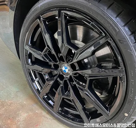 BMW 850i 그란쿠페 후퍼옵틱 프나세 썬팅 & 휠도색 작업! / 남동구 구월동