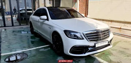 글라스틴트 선셋 열차단 썬팅 메르세데스 S63 AMG 벤츠 / 남동구 구월동