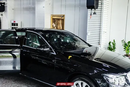 글라스틴트 펜더 벤츠 E300에 어울리는 열차단 썬팅 / 남동구 구월동