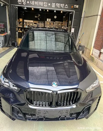 BMW X5 썬팅과 브이쿨 K 썬팅 시공 / 인천썬팅잘하는곳 / 남동구 구월동