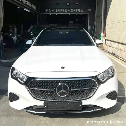 벤츠 E200 AV 아방가르드 하버캠프 세라믹본드 썬팅 /인천썬팅전문 / 남동구 구월동