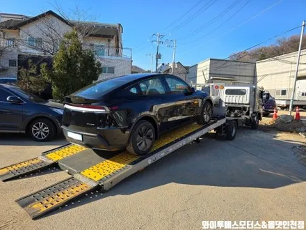 테슬라 주니퍼 신차패키지 하버캠프 세라믹본드+아이나비Z9900블랙박스 시공 / 남동구 구월동