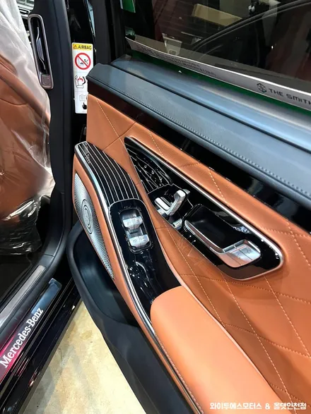벤츠 S450  글라스틴트 선셋 썬팅 & 피아노 트림 / 인천자동차튜닝전문 / 남동구 구월동
