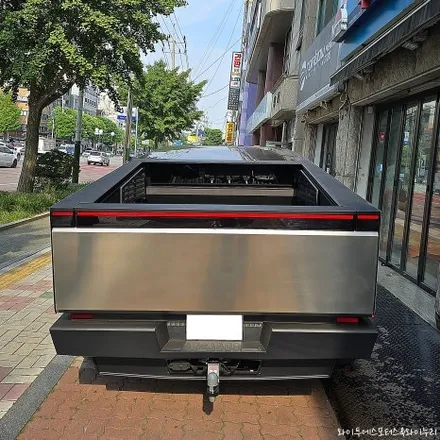 테슬라사이버트럭 하버캠프 세라믹본드 썬팅! /인천테슬라썬팅전문 / 남동구 구월동