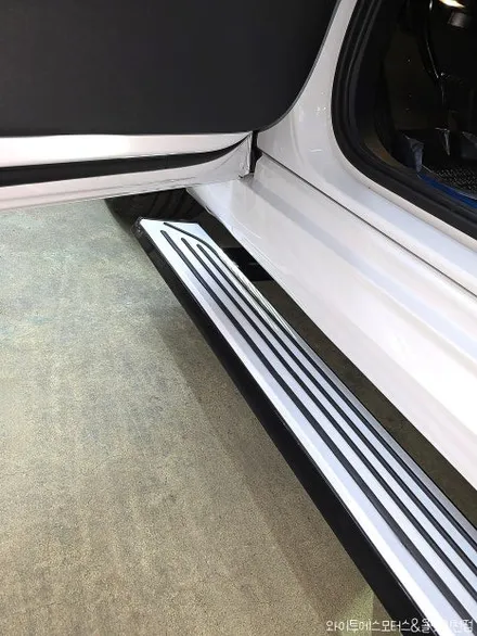 BMW X7 글라스틴트선셋 썬팅+마이바흐형전동사이드스텝 시공 후기 / 남동구 구월동