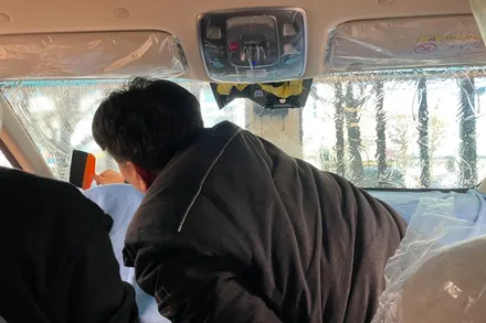 인천 GV80 후퍼옵틱 프나세+클래식 썬팅 시공기 / 남동구 구월동