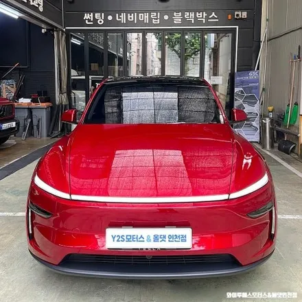 테슬라 모델Y 주니퍼 신차패키지 글라스틴트 펜더 썬팅 /인천신차패키지전문 / 남동구 구월동