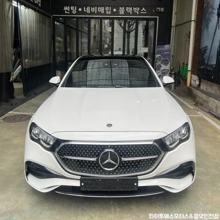 벤츠 E200 AMG 브이쿨 K 썬팅 /인천수입차썬팅잘하는곳 / 남동구 구월동